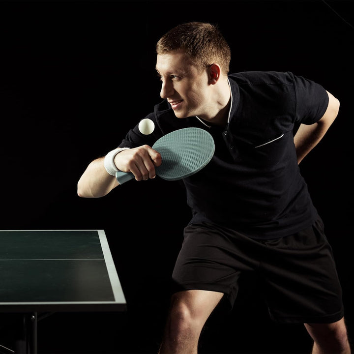Senston Tischtennisschläger Set, professionelle Tischtennisschläger mit 3 Bällen, Ping Pong Paddel S
