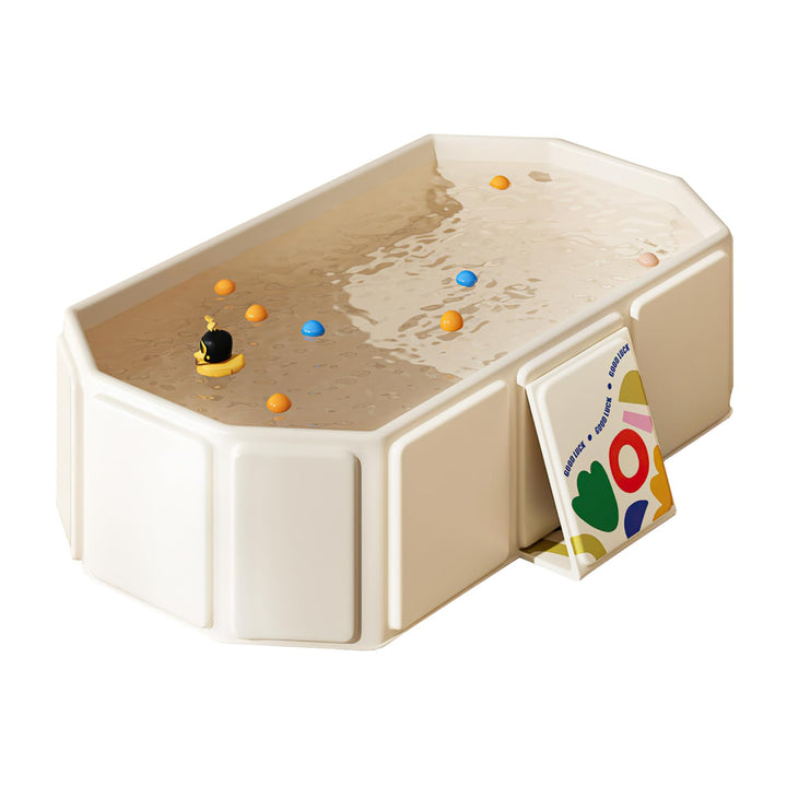 Faltbare Badewanne für Kinder, Tragbare Badewanne, Grosse Kleinkindbadewanne, Tragbares Duschbecken,