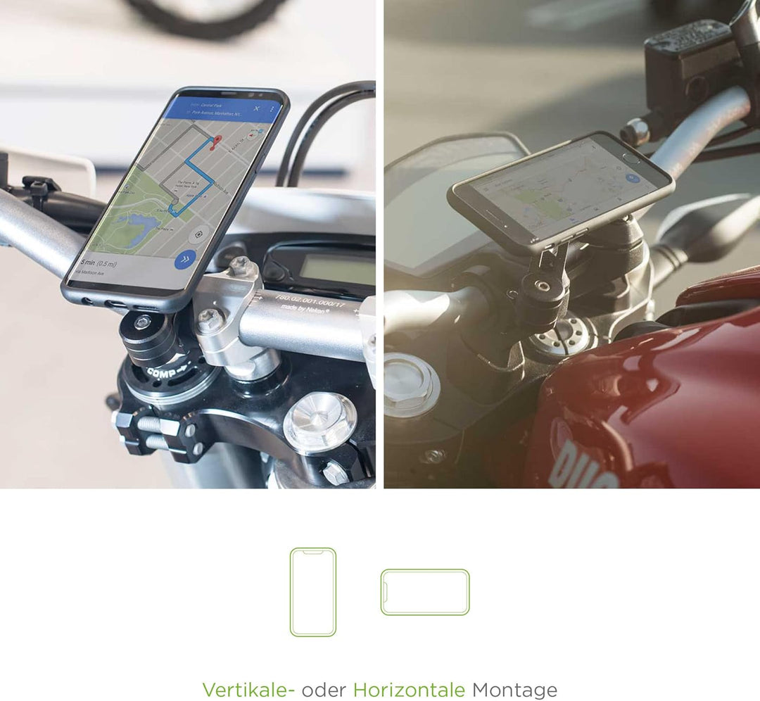 SP CONNECT Moto Bundle II mit Anti Vibration Module | SPC+ | Universal Phone Case SPC+ L | Universal