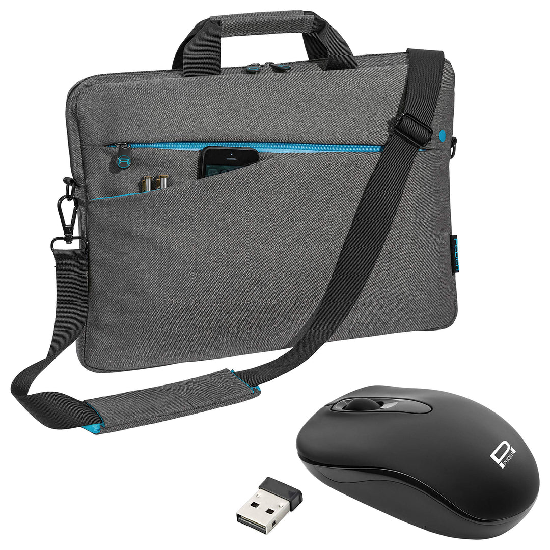 PEDEA Laptoptasche "Fashion" Notebook-Tasche bis 15,6 Zoll (39,6 cm) Umhängetasche mit Schultergurt