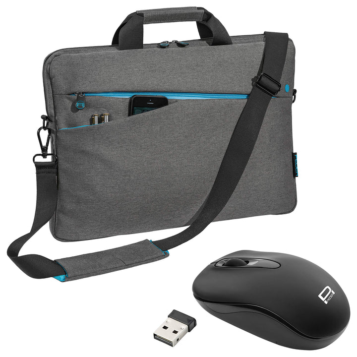 PEDEA Laptoptasche "Fashion" Notebook-Tasche bis 15,6 Zoll (39,6 cm) Umhängetasche mit Schultergurt