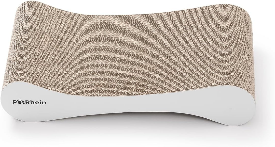 Cloud Paw Katzen Kratzbrett – Ergonomische Wellenform, Beidseitig nutzbar, Robuste Wabenstruktur Kra