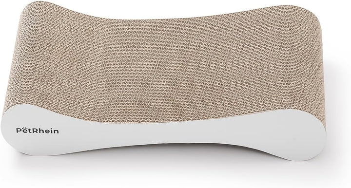 Cloud Paw Katzen Kratzbrett – Ergonomische Wellenform, Beidseitig nutzbar, Robuste Wabenstruktur Kra