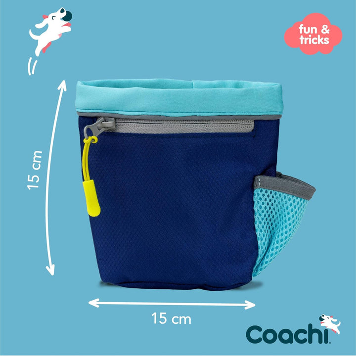 Coachi Train & Treat Bag, Beutel, geräumiges Leckerli-Fach, Reissverschlussfach, Kordelverschluss, s