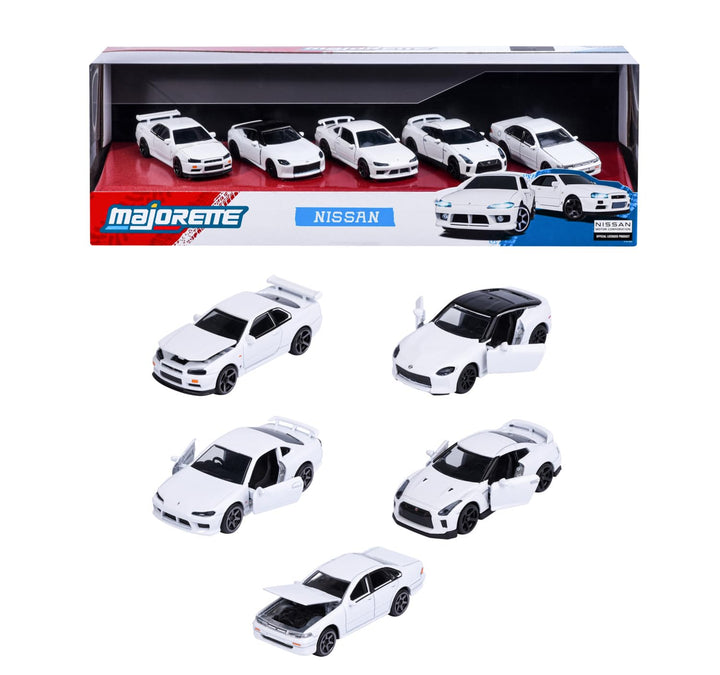 Majorette Nissan 5 Pieces Giftpack