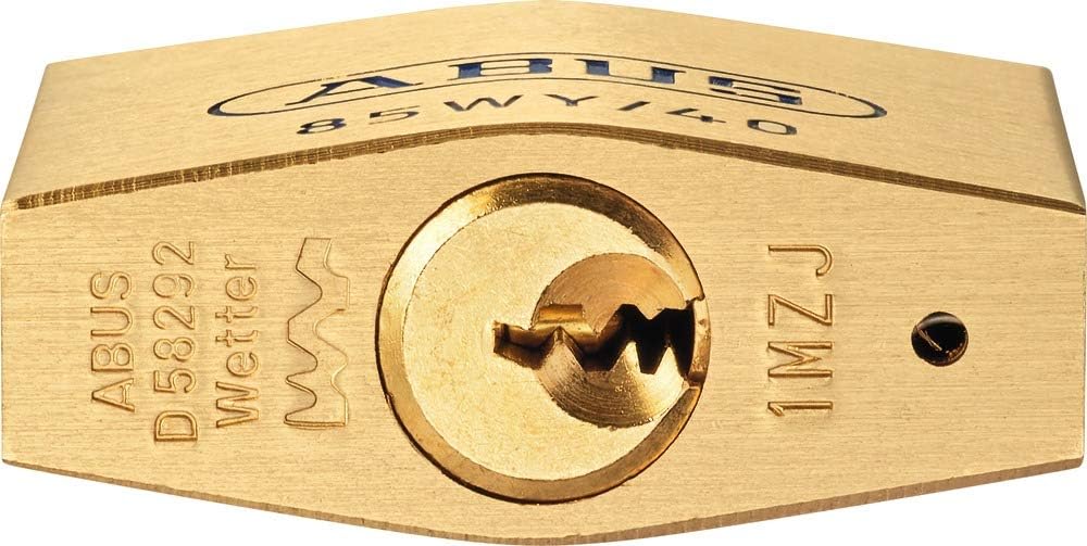 ABUS 85WY/40 vs. verschiedenschliessend / Sicherungskarte 40mm Standardbügel, verschiedenschließ