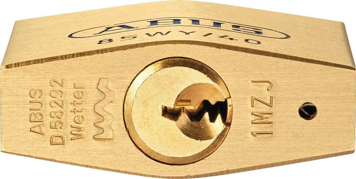 ABUS 85WY/40 vs. verschiedenschliessend / Sicherungskarte 40mm Standardbügel, verschiedenschließ
