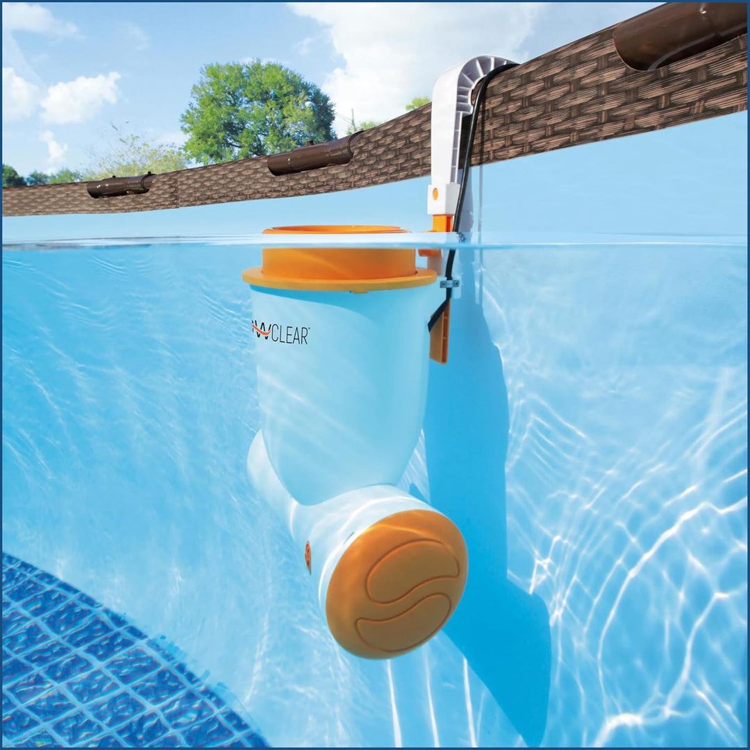 Bestway Flowclear™ Skimatic™ 2-in-1 Einhängeskimmer/Filterpumpen-Kombination 3.974 l/h