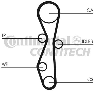 CONTITECH CT1091 Zahnriemen