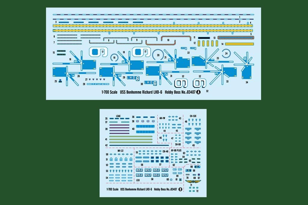 Hobby Boss 83407 Modellbausatz USS Bonhomme Richard LHD-6