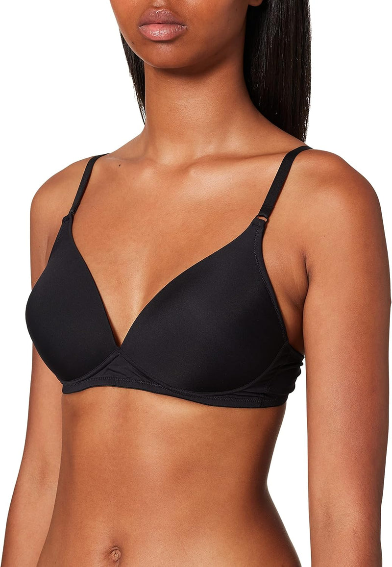 Palmers Micro Fine Push-up BH mit Reifen 80C Schwarz (Schwarz 900), 80C Schwarz (Schwarz 900)