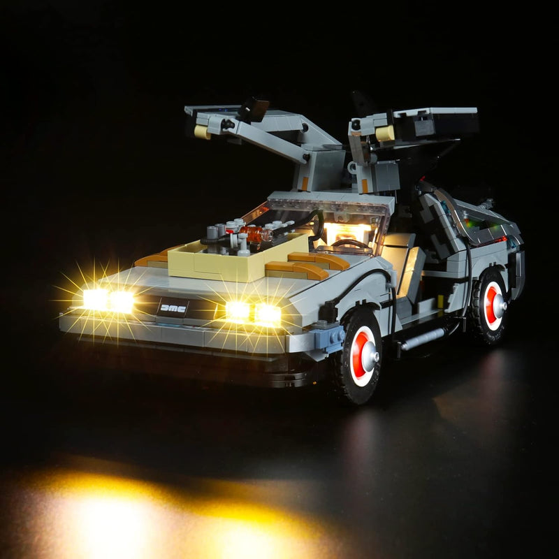 BrickBling LED-Leuchten für Lego 10300 Back to The Future Time Machine Building (kein Lego enthalten