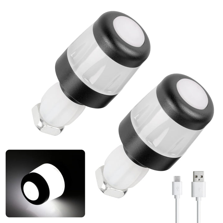 LED-Lenkerblinker Elektroroller für Xiaomi/Segway Ninebot, Wiederaufladbar, Wasserdicht, Universelle