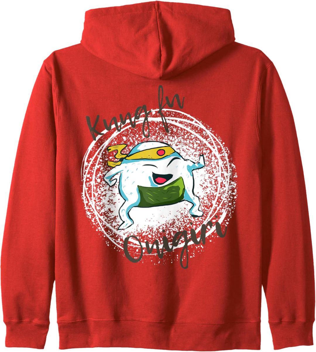Kung fu Onigiri - Kungfu Anzug - niedliches Kampf Sushi Kapuzenjacke