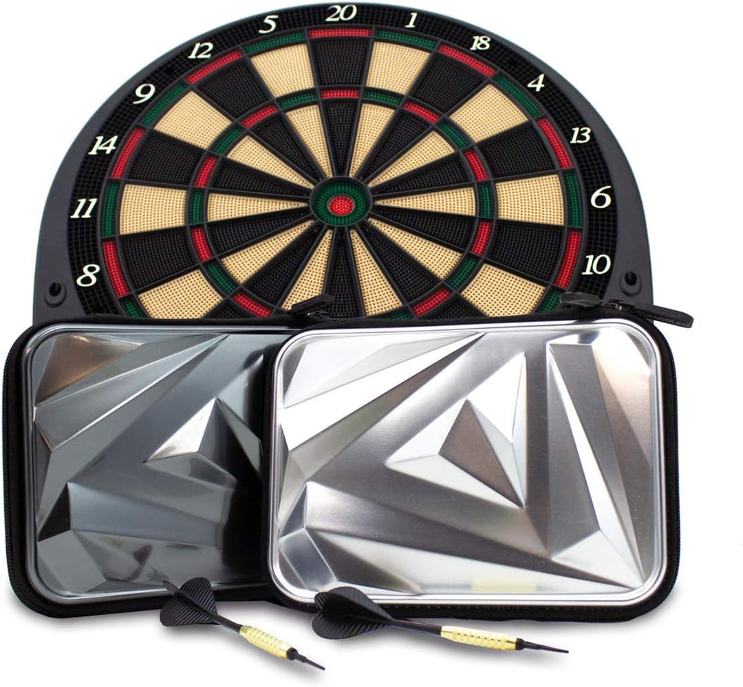 Dart Case Arrow-ONE für 2 Spieler | für 6 komplette Darts und Ersatzteile wie Flights, Barrels, Tips