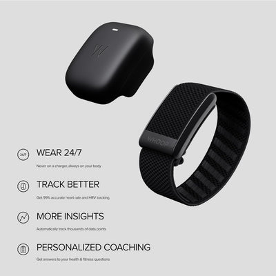 Whoop 4.0 mit Jahresmitgliedschaft – Wearable, Tracker für Gesundheit, Fitness und Aktivität, kontin