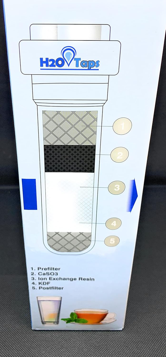Ersatzkartusche für Filtersystem unter der Spüle - Lebensdauer von 6 Monaten Filterkartusche, Filter