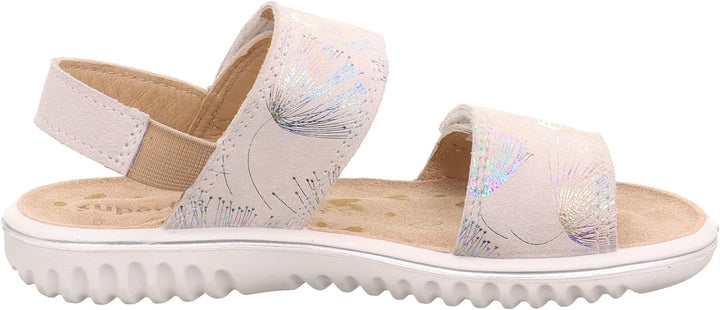 Superfit Mädchen Sparkle Sandale 38 EU Weiss 1000, 38 EU Weiss 1000