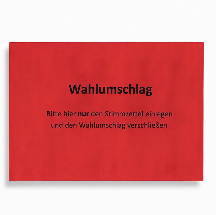 Betriebsratswahl – Innere Wahlumschläge C6 (162×114mm), Recyclingpapier 75g/m², nassklebend, ideal f
