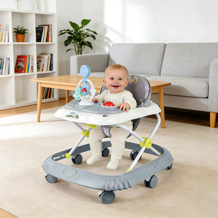 Lauflernhilfe Lernspiele ab 6 Monaten, max. 15 kgLauflernhilfe für Jungen und Mädchen,Baby Gehfrei L