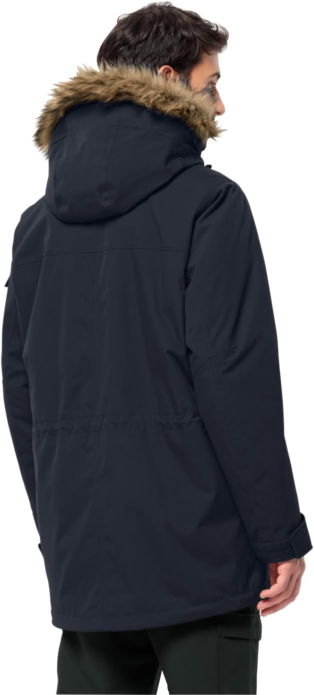 Jack Wolfskin Herren Glacier Canyon Parka Parka L night blue, L night blue