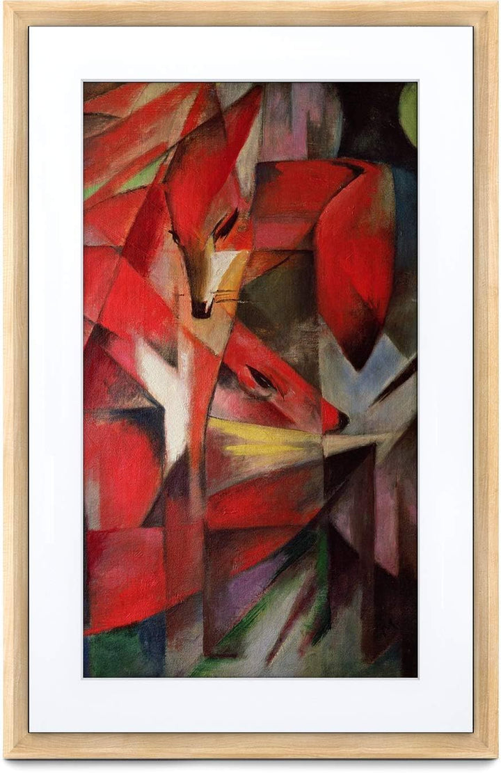 MEURAL Canvas II MC321LW Smart Art Digitale HD-Leinwand 41 x 61 cm (Heller Holzrahmen, 21.5 Zoll, Ge