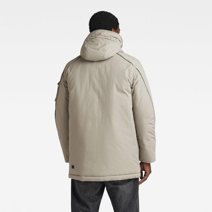 G-STAR Herren Vodan Padded Hooded Jacket S Grau (elephant skin D22713-D419-G106), S Grau (elephant s