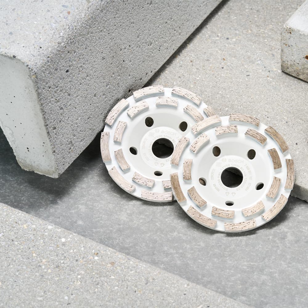 Bosch Professional Diamanttopfscheibe (für Beton, Durchmesser: 125 mm, Zubehör für Betonschleifer),