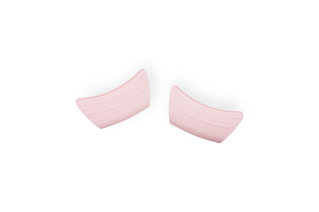 Le Creuset 2er-Set Griffschutz aus Silikon, Anpassungsfähig, Hitzebeständig bis 250°C, Pink, 4281300