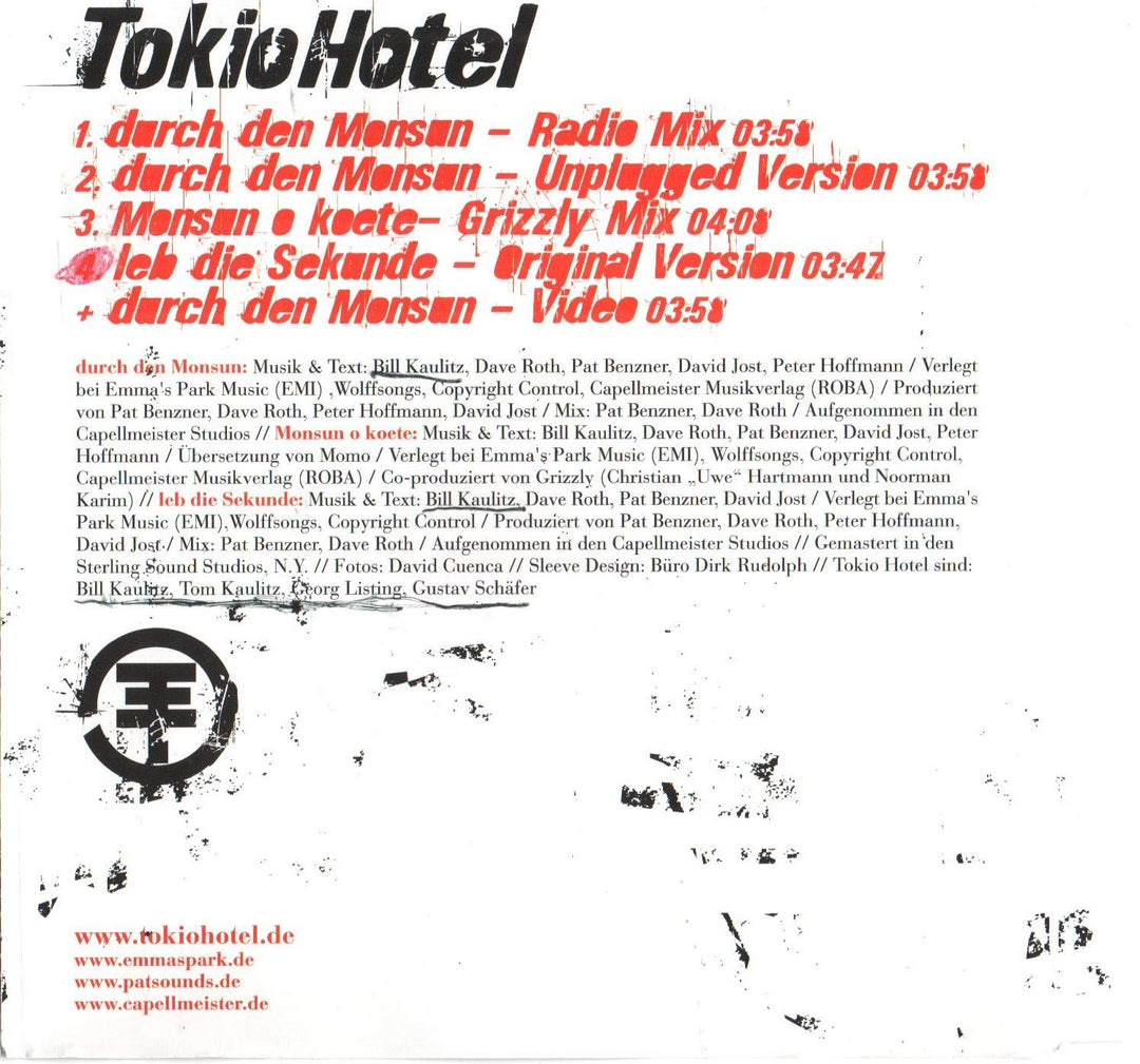 Durch Den Monsun, Audio-CD