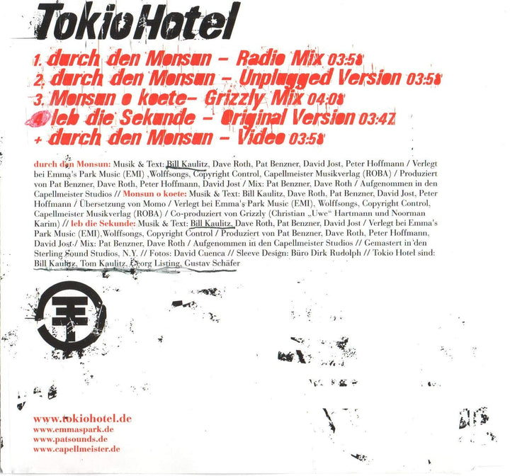 Durch Den Monsun, Audio-CD