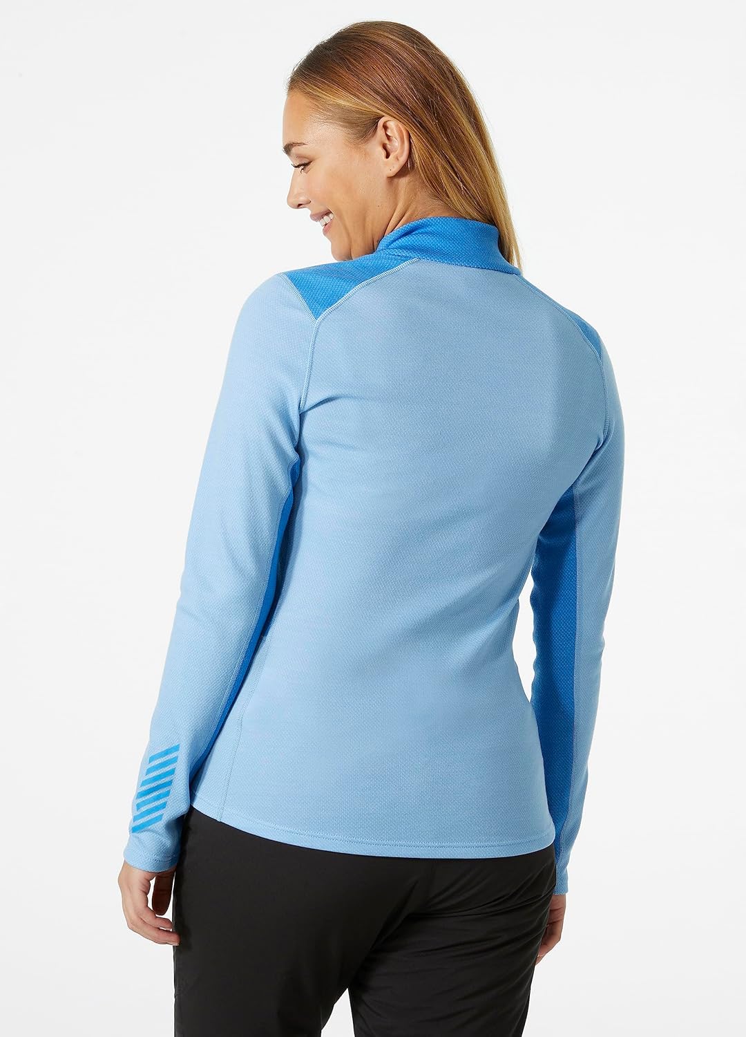 Damen Helly Hansen W Lifa Merino Midw 1/2 Zip, Helles Blau, S
