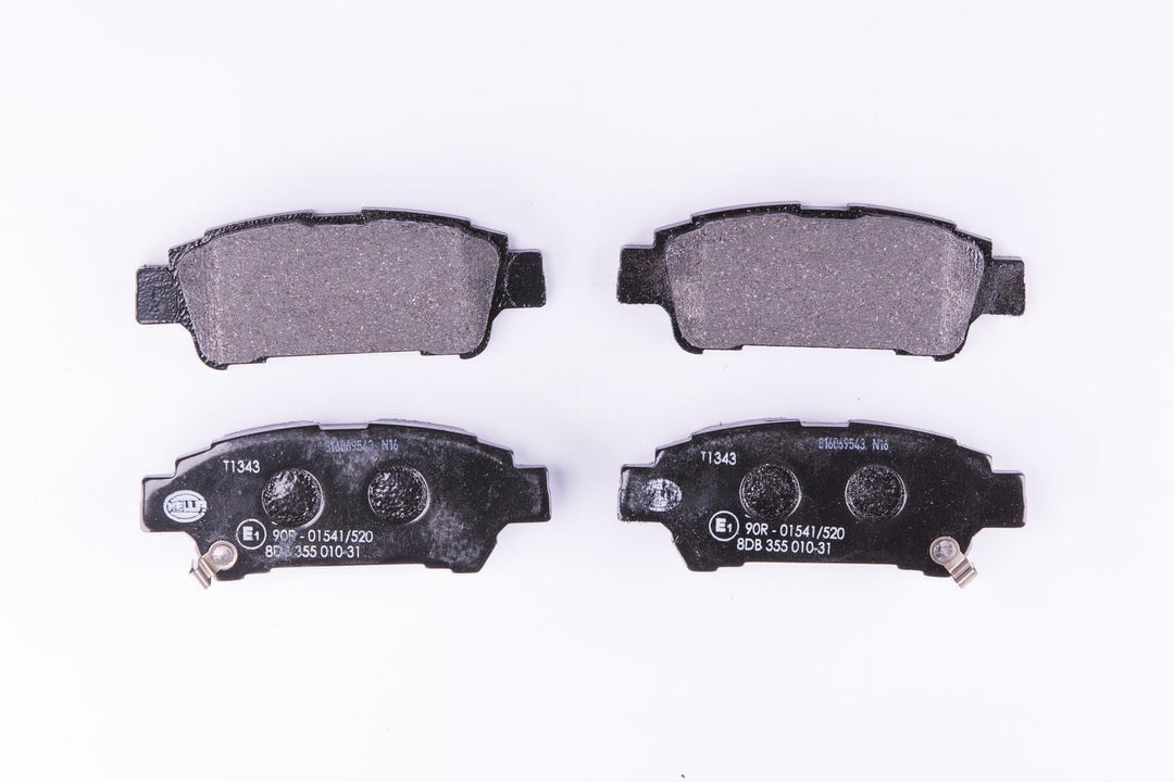 HELLA PAGID 8DB 355 010-311 Bremsbelagsatz - T1343 - Dicke/Stärke: 16.5mm - Bremssystem: Sumitomo -