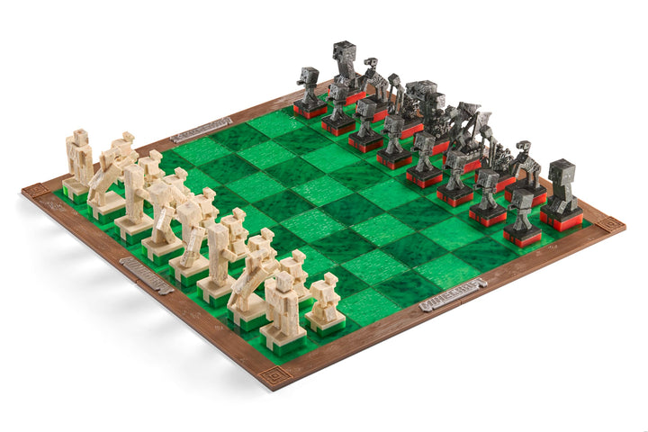 Minecraft Chess Set The Noble Collection