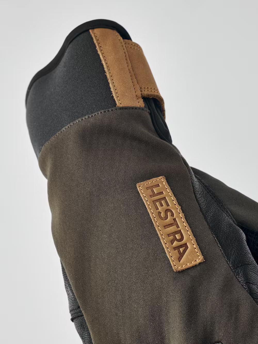 HESTRA Ergo Grip Active Wool Terry Oliv, Gore-Tex Fingerhandschuh, Grösse 10 - Farbe Dark Forest - B