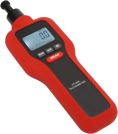 HT-522 Berührungsloser Drehzahlmesser 2-19999 LCD Digital Pocket Rotation Gauge Rotate Speed Meter