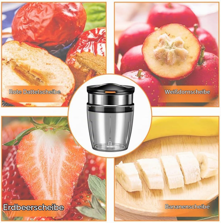 Obstschneider, Bananenschneider Obst Cutter, Eier-/Bananen-/Trauben-/Pilz-/Kiwi Zerkleinerer mit Ant