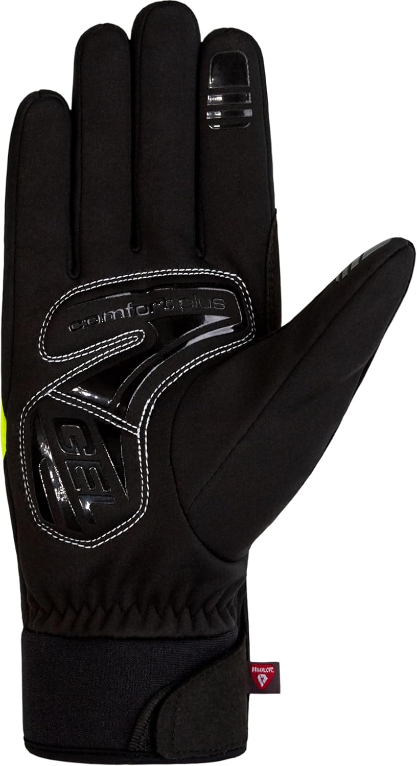Ziener Herren Donni Fahrrad-Handschuhe Winter | Primaloft, Gore-Tex Infinium 7.5 Poison Yellow, 7.5