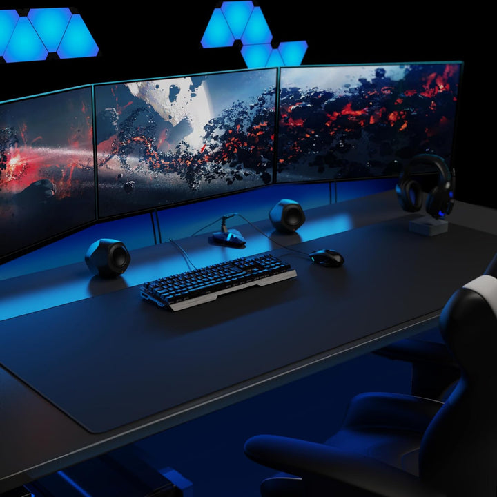 Titanwolf - XXXL Übergrösse Mauspad 1500x600mm - Gaming Mousepad Gross - 150x60 cm Tischunterlage La