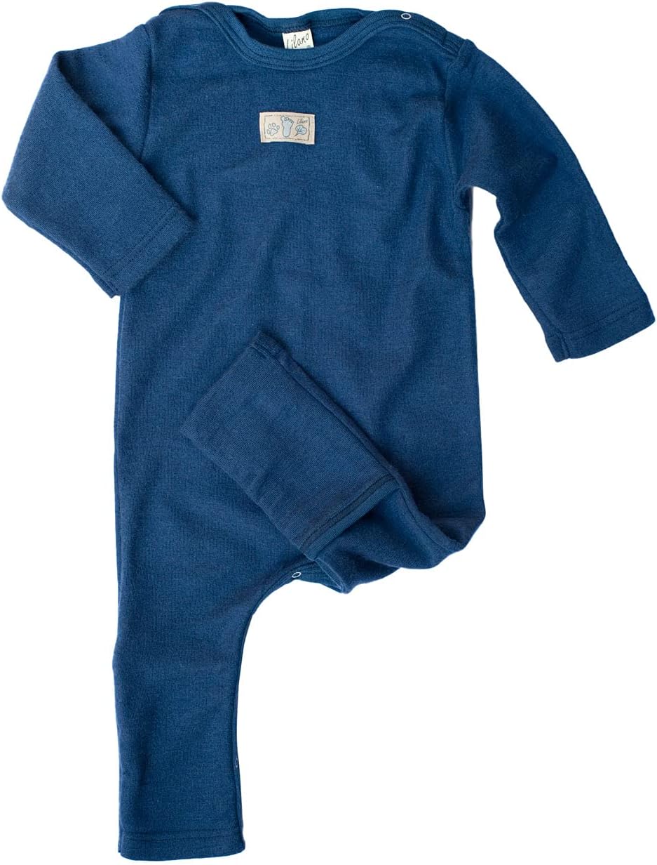 Lilano, Anzug mit Umschlag, 70% Wolle (kbT), 30% Seide, 210 Gr./m² 92 Blau, 92 Blau