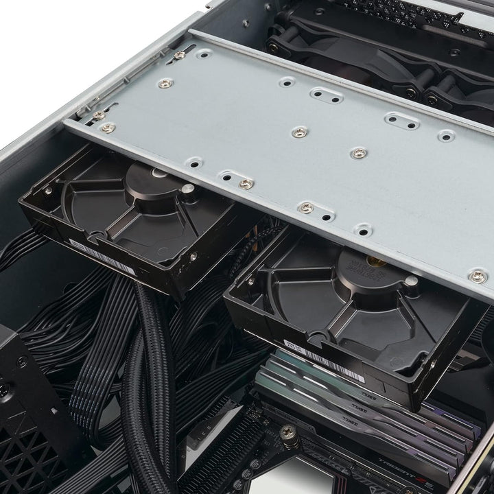 SilverStone Technology SST-RM44 - 4HE-Rackmount-Servergehäuse mit verbesserter Flüssigkühlkompatibil