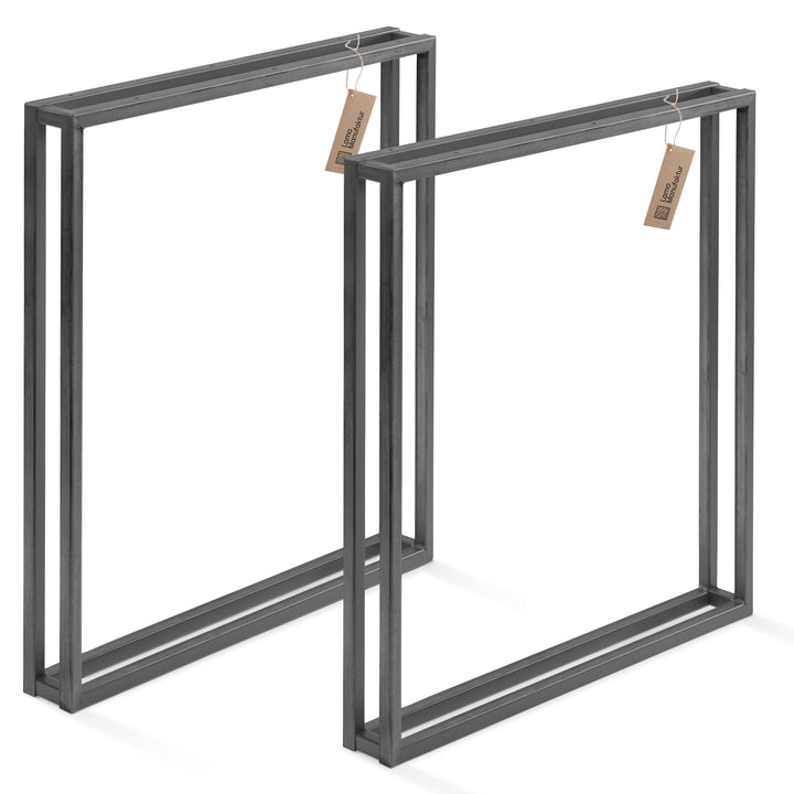 LAMO Manufaktur Tischbeine für Schreibtisch Esstisch, Frame, Vierkantprofil 20x20 mm, Tischgestell 5