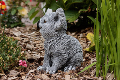 stoneandstyle Steinfigur Koala Bär, Frost- und wetterfest bis -30°C, massiver Steinguss