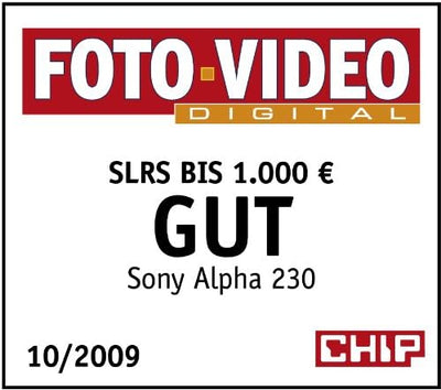 Sony DSLR-A230 SLR-Digitalkamera (10 Megapixel, BIONZ Bildprozessor) nur Gehäuse