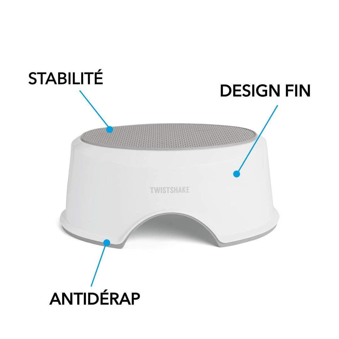 Twistshake Baby Tritthocker | Rutschfester Baby-Badehocker | Leichter Hocker für das Töpfchentrainin