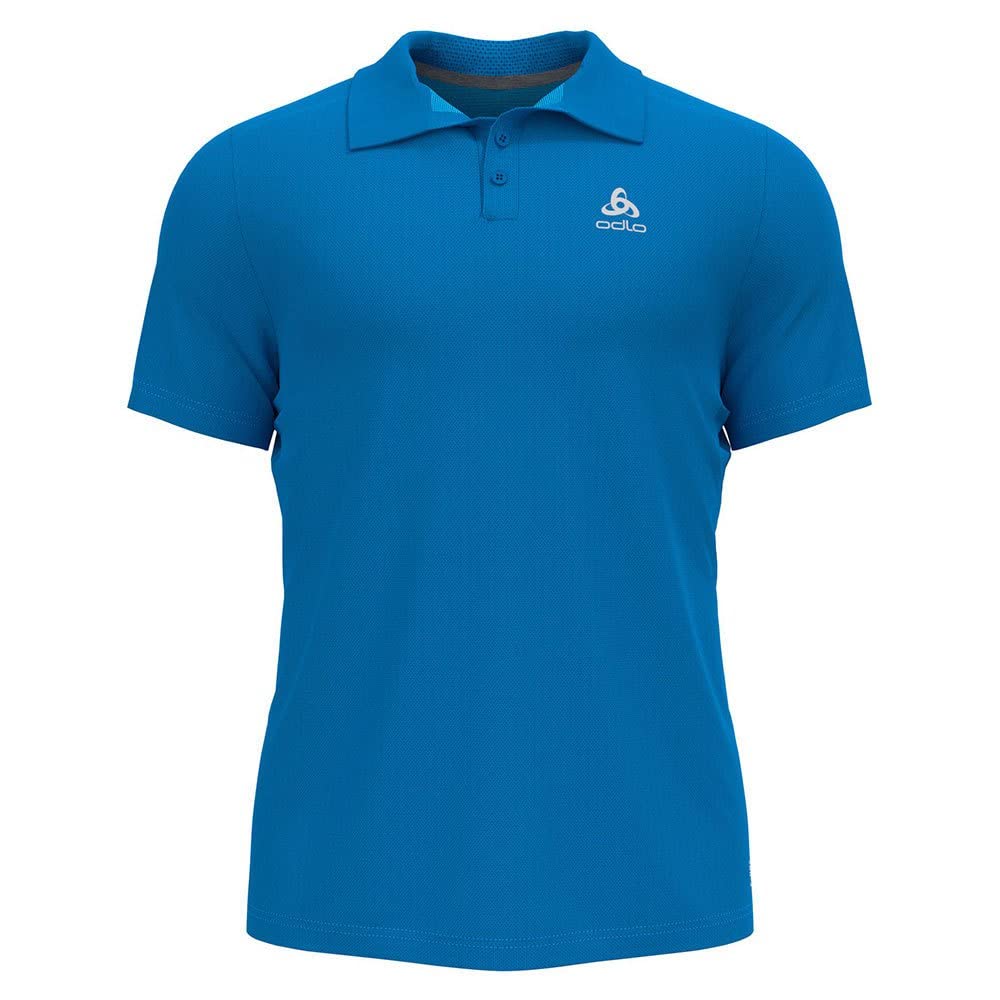 Odlo Damen F-dry_550802 Kurzarm Polo Shirt (1er Pack) S Indigo Bunting, S Indigo Bunting