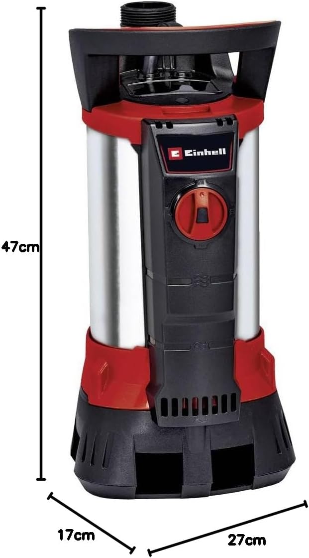 Einhell Schmutzwasserpumpe GE-DP 7935 N-A ECO (790 W, 19.000 ltr./Std., max. Förderhöhe 9 m, Anschlu