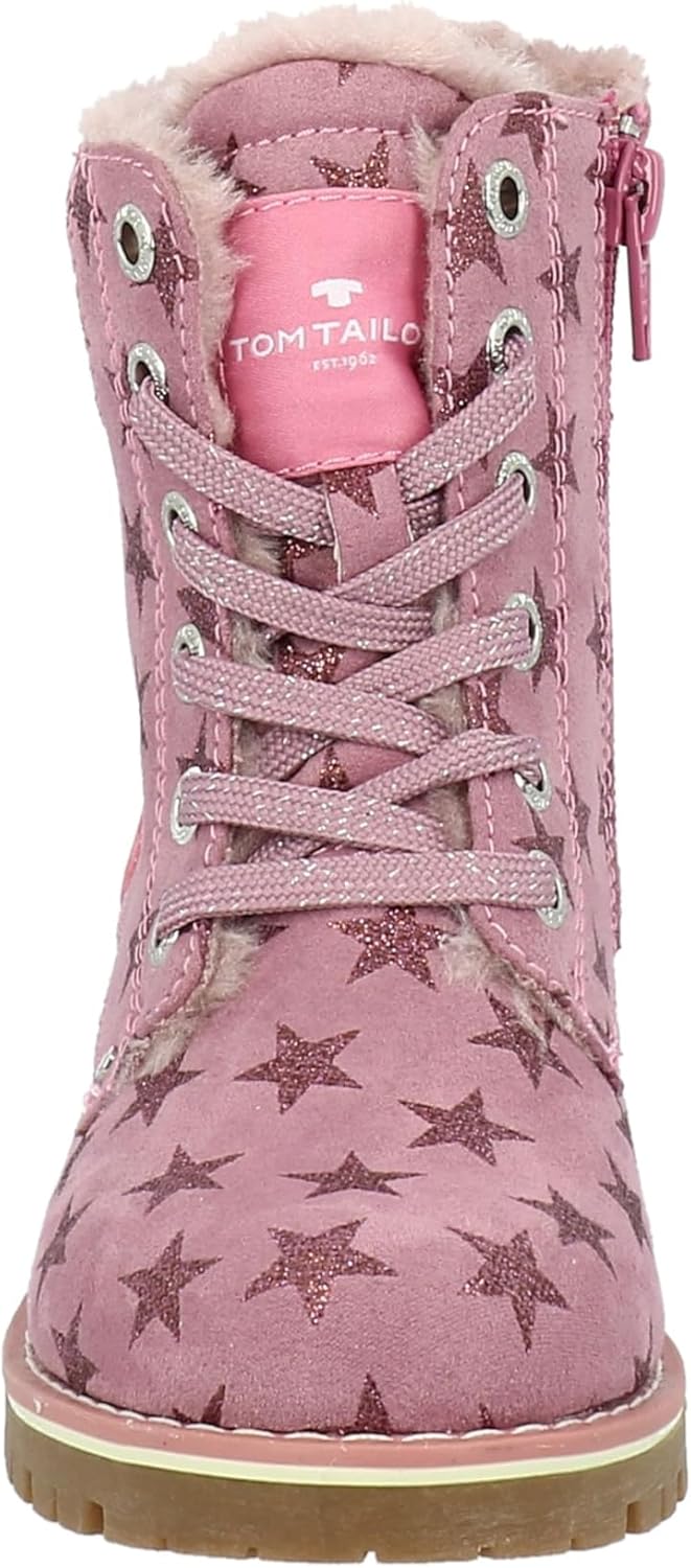 TOM TAILOR Mädchen 4270814 Halblange Stiefel 25 EU Old Rose, 25 EU Old Rose