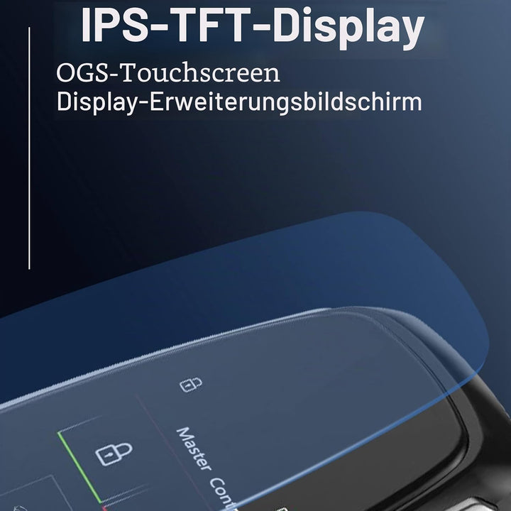 Auto Smart LCD -Schlüssel Touchscreen 5.0 Verbindungskomfort und Sicherheit für Alle Autobesitzer Zi