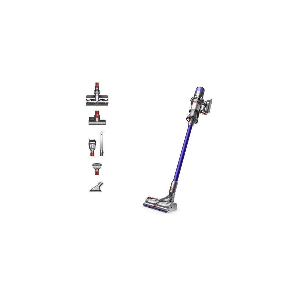Dyson, Beutellos, DYSV11TORQUEDE, Stielstaubsauger, Silber, 0.76 liters, 82 Dezibel
